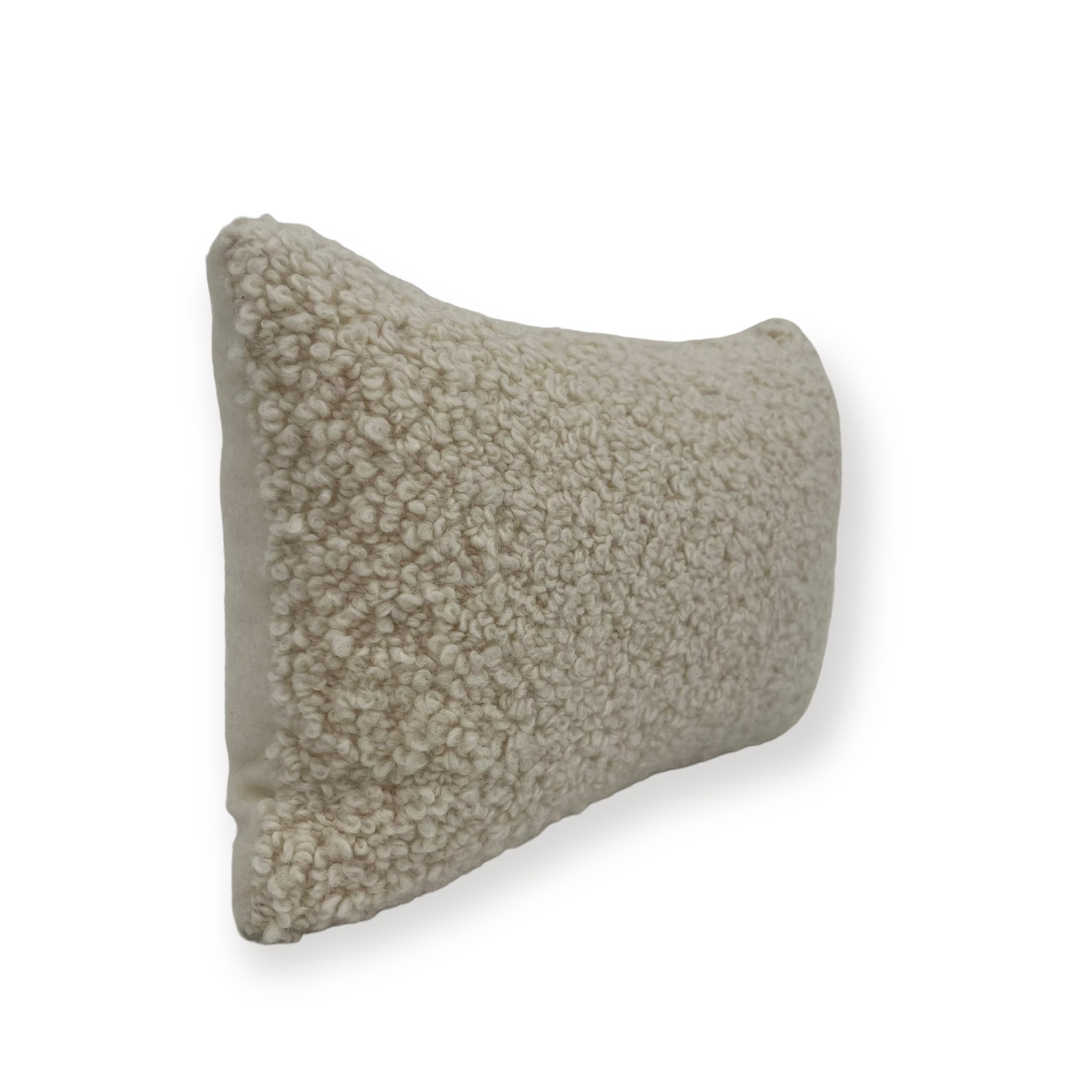 Textured Small Lumbar Pillow