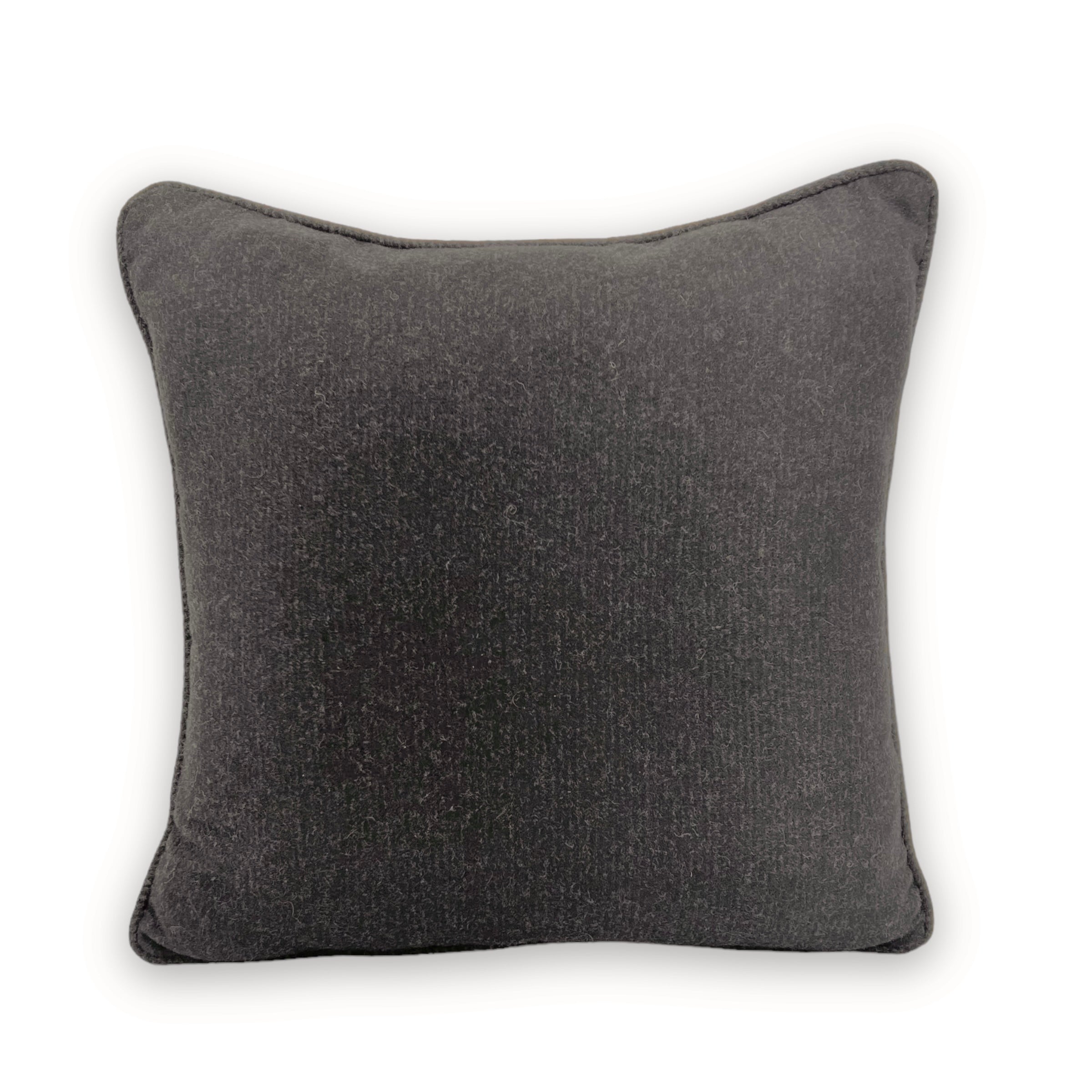 Loro Piana Interiors Dark Marengo Striped Pillow