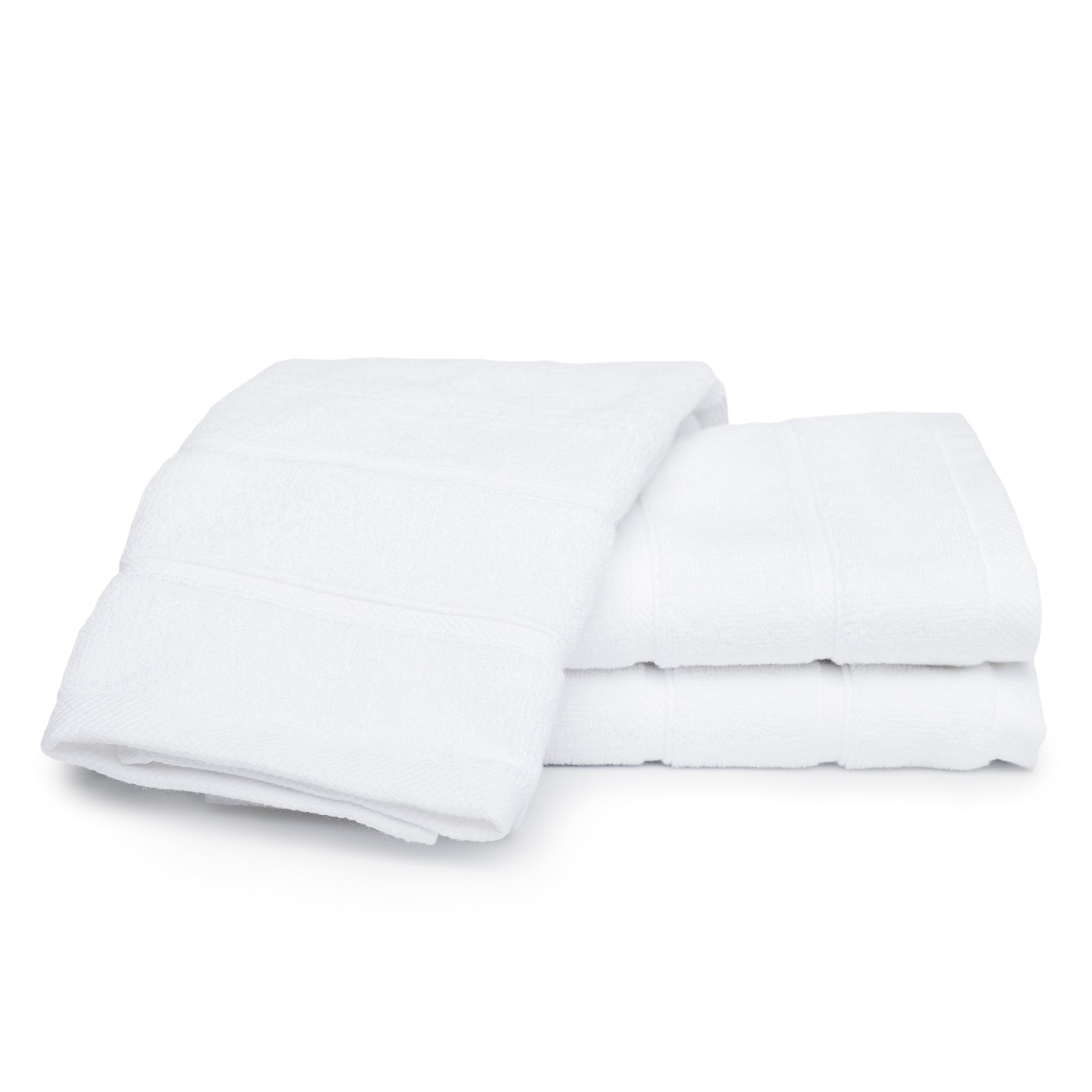 Frette Plush Hand Towel in White, Cotton | Made in Italy