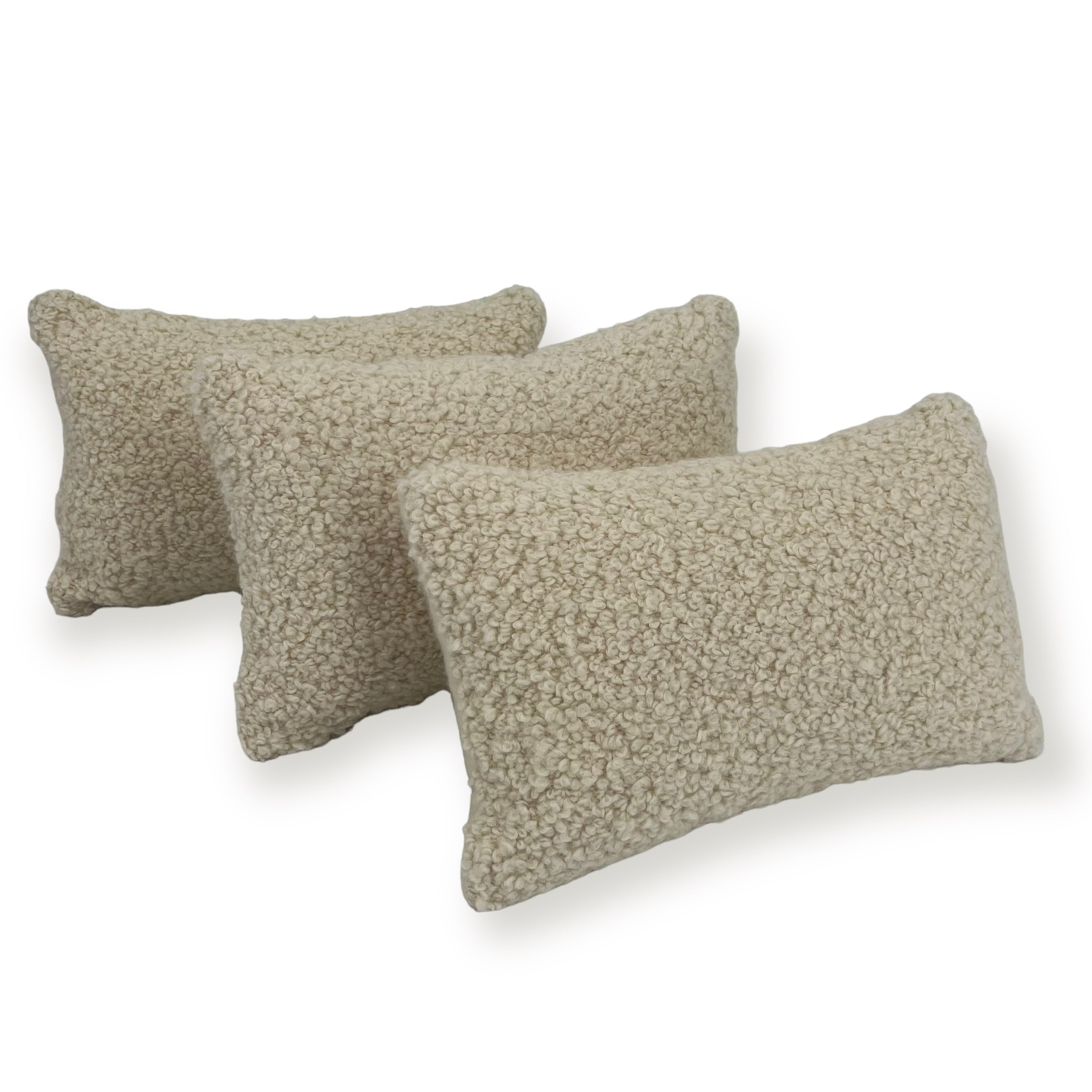 Textured Small Lumbar Pillow