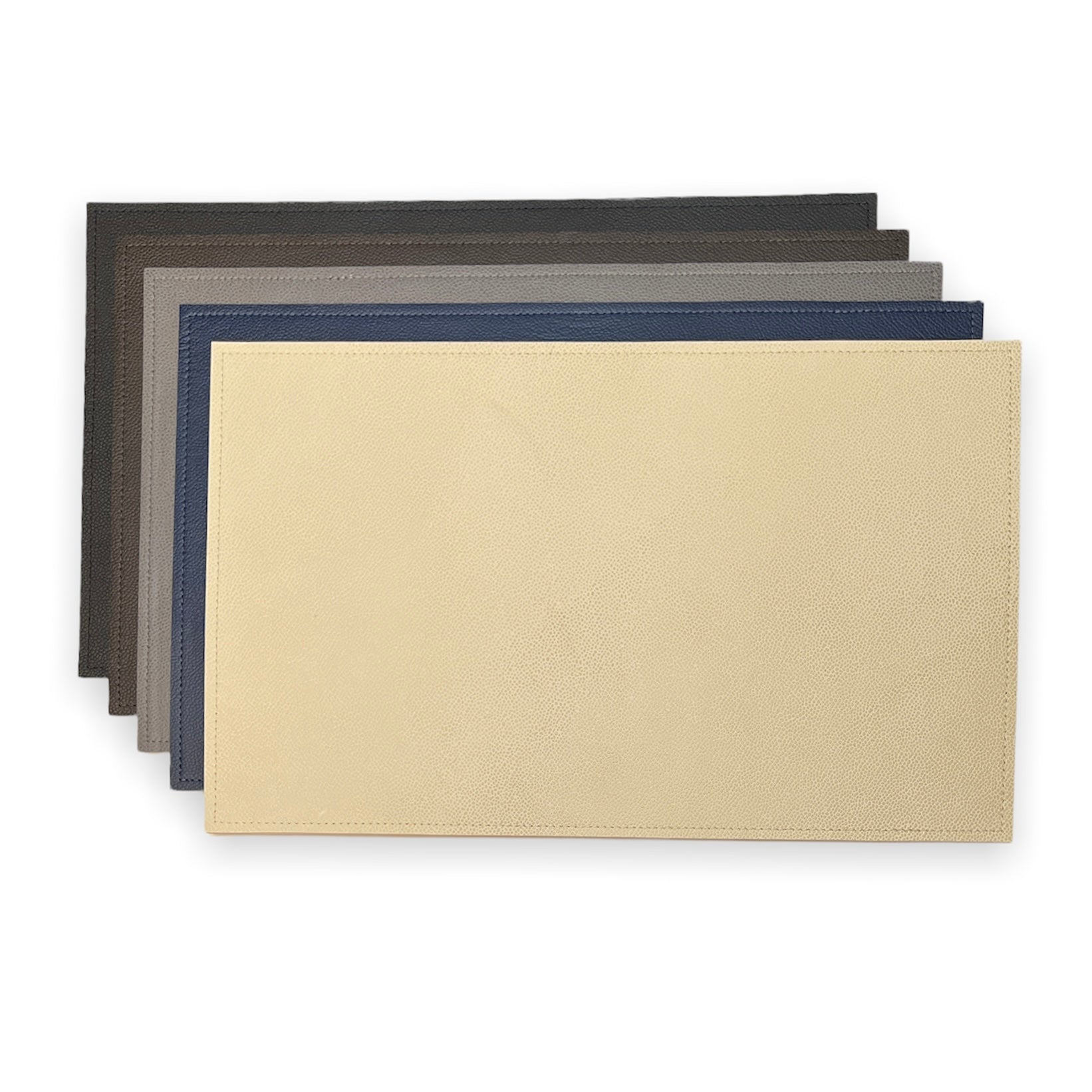PD Leather Placemats - Set of 6